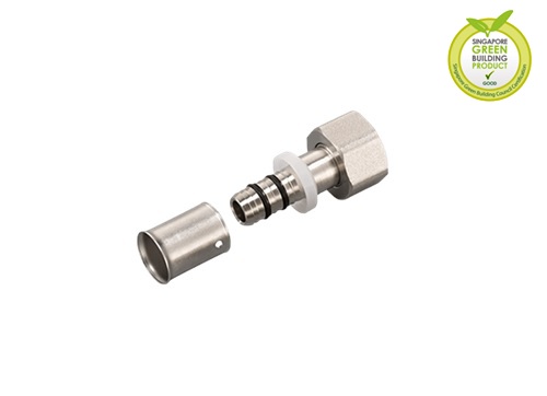 PEX Press-Fit Demountable Female Straight FI Union (Type F5)